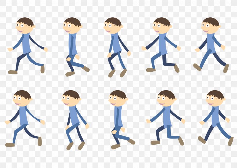 Animation Walk Cycle Walking Clip Art, PNG, 2400x1697px, Animation, Animator, Area, Boy, Cartoon Download Free