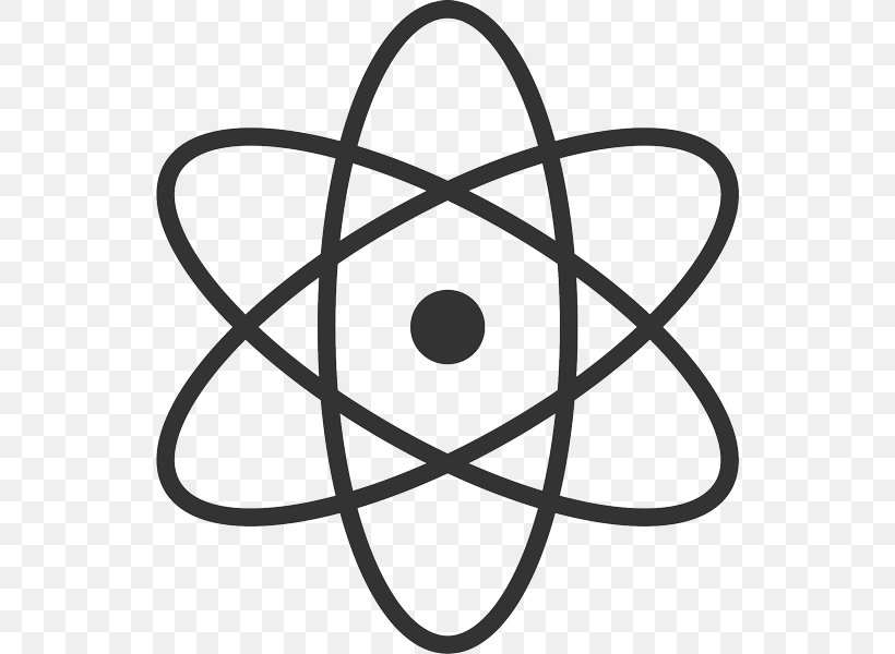 Atom Science Proton Symbol, PNG, 600x600px, Atom, Atomic Mass, Atomic Number, Atomic Theory, Black And White Download Free