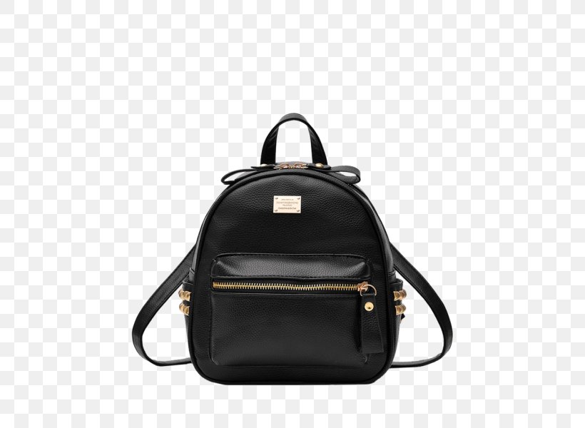 Backpack Handbag Leather Zipper, PNG, 600x600px, Backpack, Bag, Baggage, Bicast Leather, Black Download Free