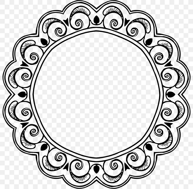 Circle Clip Art, PNG, 800x800px, Ornament, Black And White, Body Jewelry, Decorative Arts, Geometric Shape Download Free