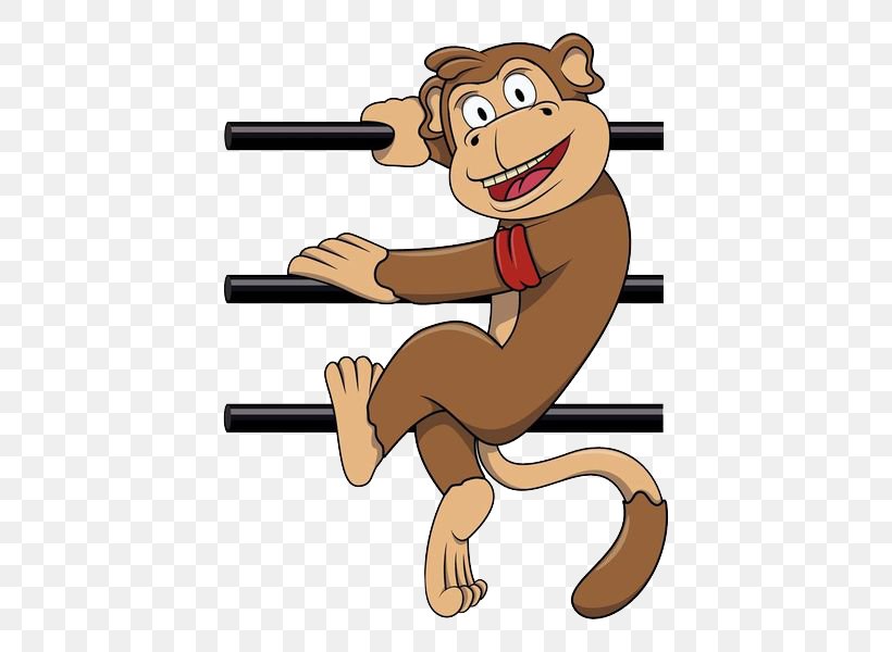 Monkey Cartoon Illustration, PNG, 468x600px, Monkey, Animal, Arm, Big Cats, Can Stock Photo Download Free