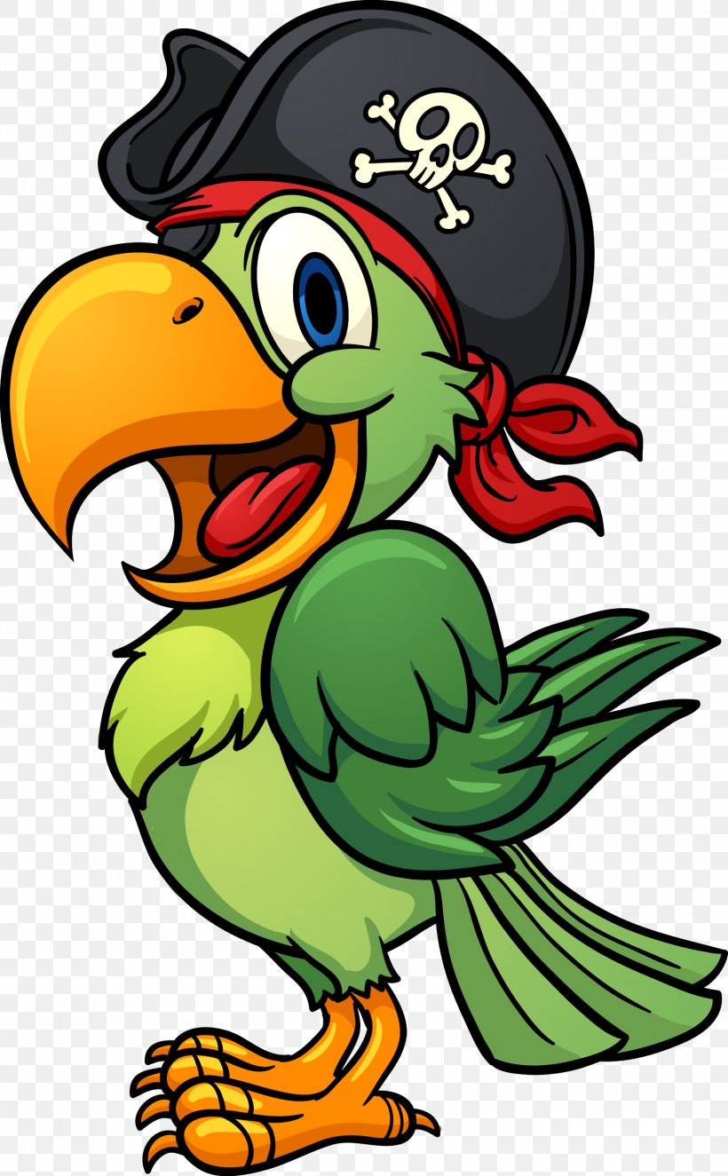 Pirate Parrot Royalty-free, PNG, 1535x2481px, Parrot, Art, Artwork, Beak, Bird Download Free