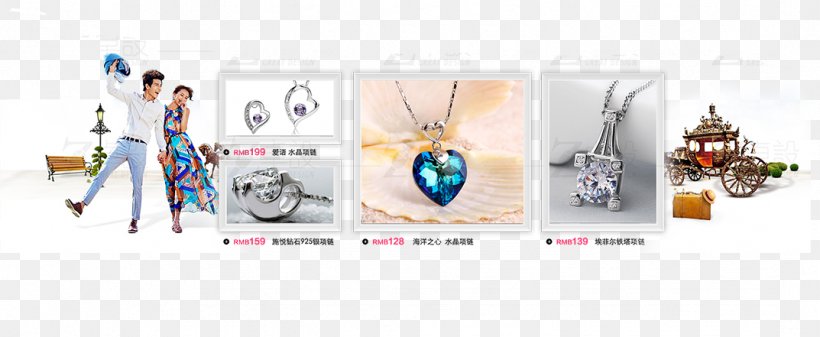 Earring Necklace Diamond, PNG, 1073x441px, Earring, Advertising, Brand, Communication, Diamond Download Free