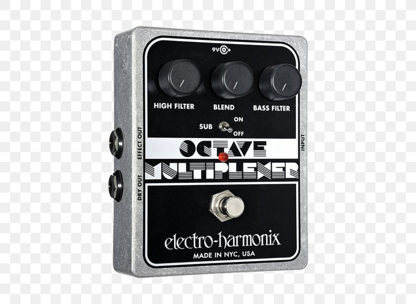 Effects Processors & Pedals Electro-Harmonix Octave Multiplexer Octave Effect, PNG, 600x600px, Watercolor, Cartoon, Flower, Frame, Heart Download Free