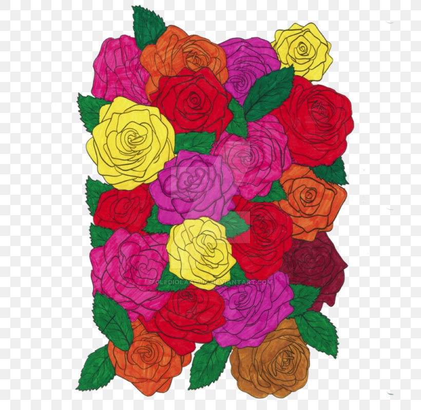 Garden Roses Floral Design Cabbage Rose Cut Flowers, PNG, 800x800px, Garden Roses, Art, Cabbage Rose, Cut Flowers, Floral Design Download Free