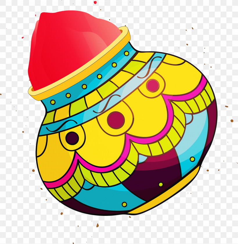 Happy Holi, PNG, 2925x3000px, Happy Holi, Cartoon, Circle, Hat, Headgear Download Free