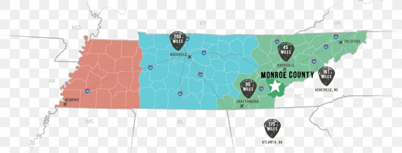 Henderson County, Tennessee Monroe County, Tennessee Roane County, Tennessee Loudon County, Tennessee Morristown, PNG, 1440x550px, Roane County Tennessee, Area, County, Henderson, Map Download Free
