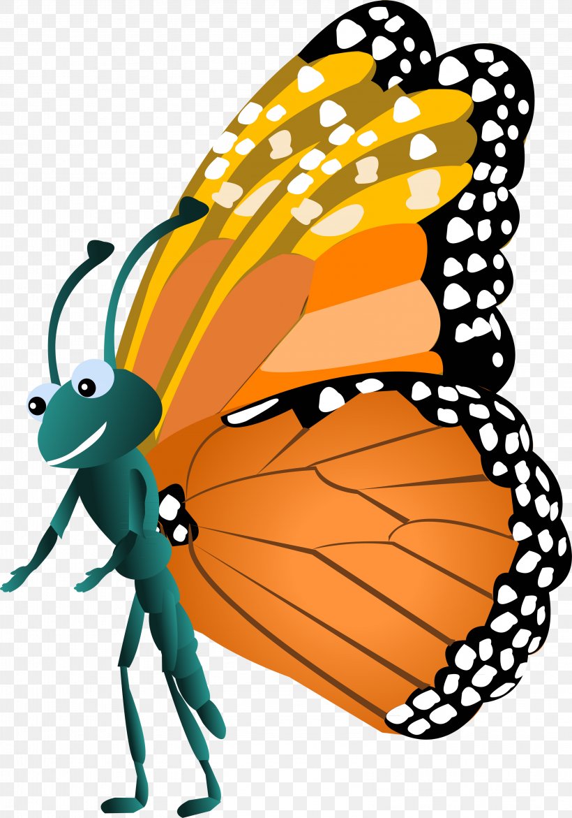Monarch Butterfly Clip Art Insect Vector Graphics, PNG, 3159x4512px, Monarch Butterfly, Animal, Artwork, Brush Footed Butterfly, Brushfooted Butterflies Download Free