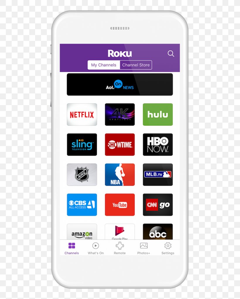 Roku IPhone App Store, PNG, 561x1024px, Roku, Android, App Store, Brand, Cellular Network Download Free