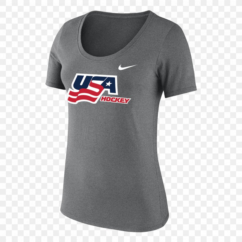 T-shirt United States Women's National Ice Hockey Team Clothing Nike Jersey, PNG, 2000x2000px, Tshirt, Active Shirt, Brand, Clothing, Drifit Download Free