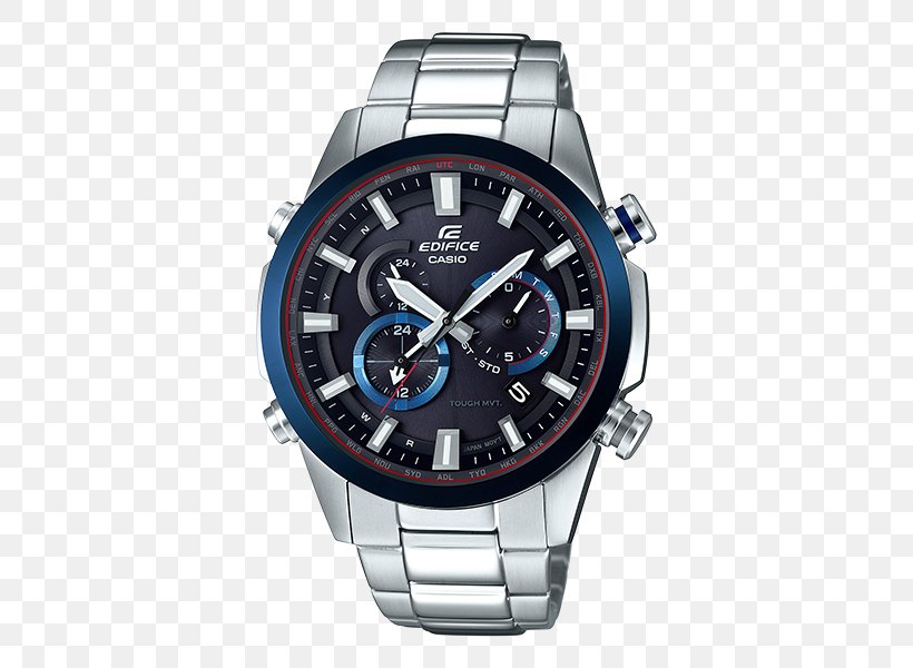 Casio Edifice EQB-800DB Watch Clock Chronograph, PNG, 500x600px, Casio Edifice Eqb800db, Brand, Casio, Casio Edifice, Chronograph Download Free
