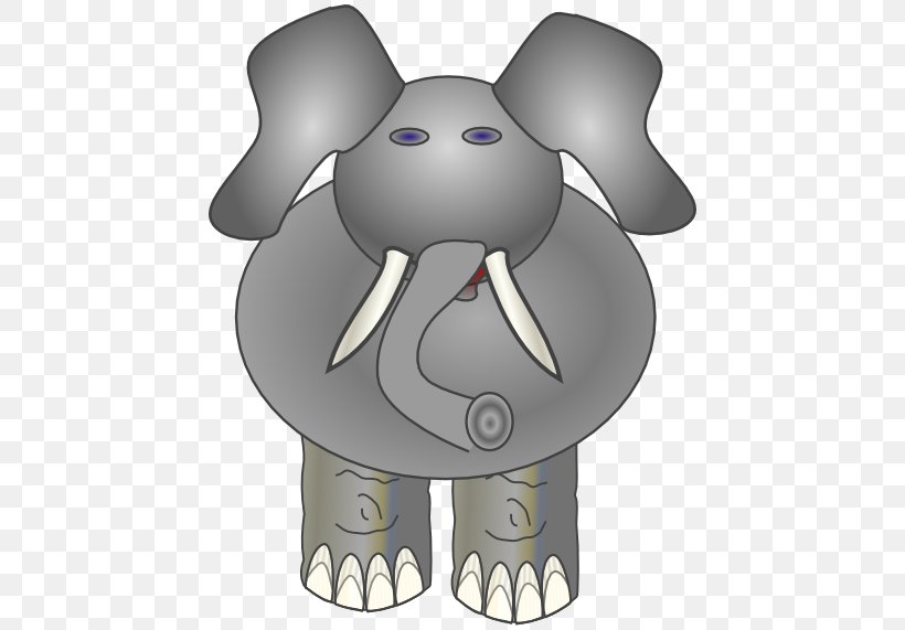 Indian Elephant African Elephant Dog Product Mammal, PNG, 450x571px, Indian Elephant, African Elephant, Canidae, Carnivoran, Cartoon Download Free