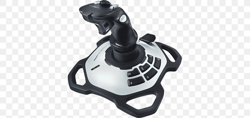 Logitech Extreme 3D Pro Joystick Computer Keyboard Game Controllers, PNG, 650x388px, Joystick, Auto Part, Computer, Computer Component, Computer Hardware Download Free