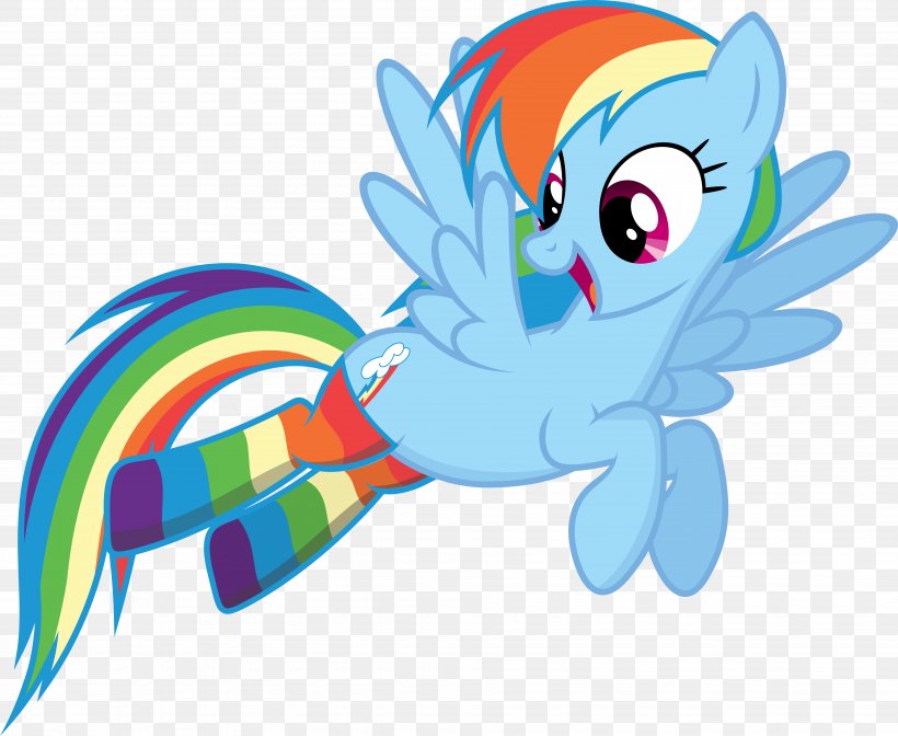 Rainbow Dash Pony Applejack Fluttershy Rarity, PNG, 7523x6168px, Rainbow Dash, Animal Figure, Applejack, Cartoon, Derpy Hooves Download Free