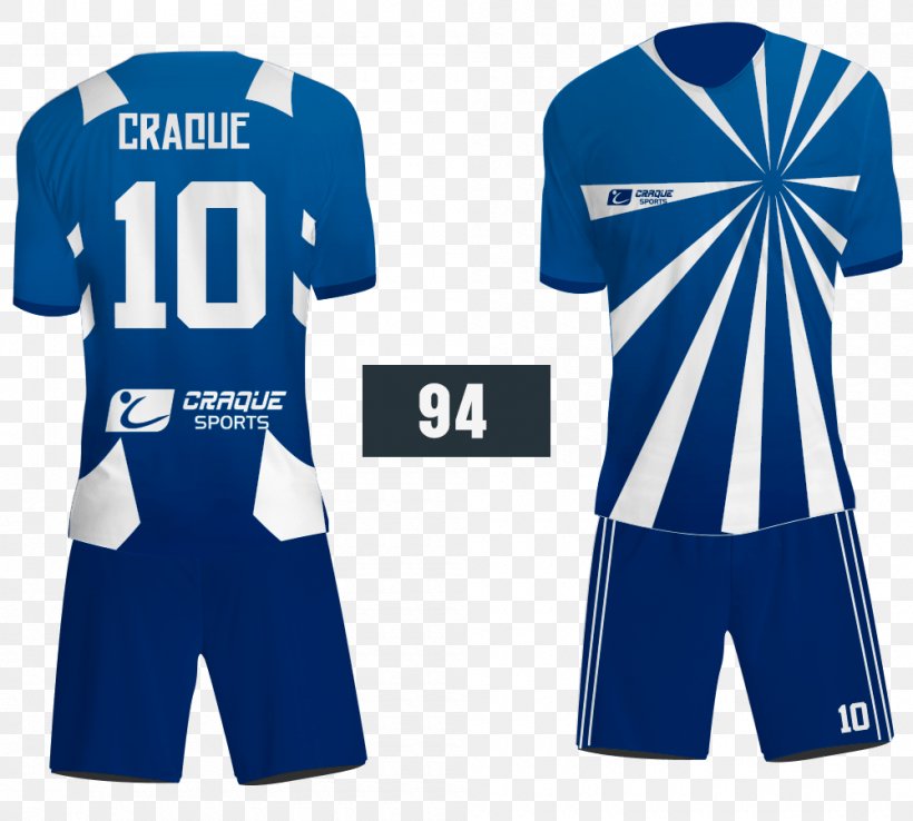 Sports Fan Jersey T-shirt Uniform Craque Sports ユニフォーム, PNG, 1000x900px, Sports Fan Jersey, Active Shirt, Blue, Brand, Clothing Download Free