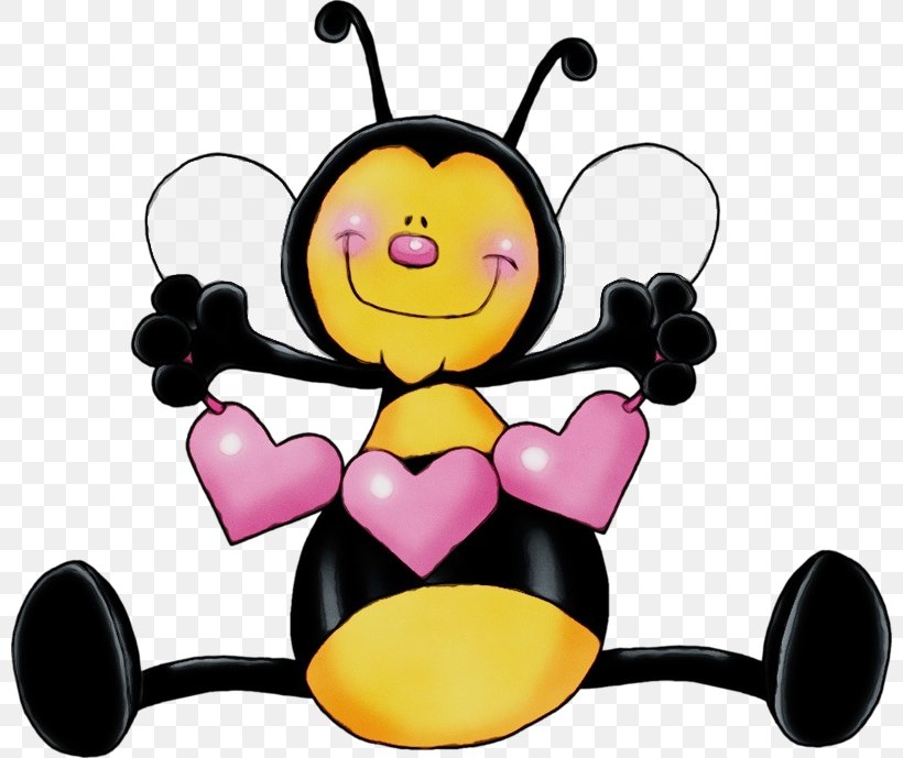 Bumblebee, PNG, 800x689px, Watercolor, Bee, Bumblebee, Cartoon, Electronic Device Download Free
