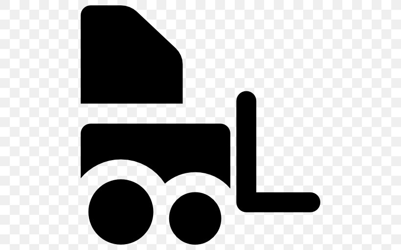 Forklift Transport Clip Art, PNG, 512x512px, Forklift, Area, Black, Black And White, Brand Download Free