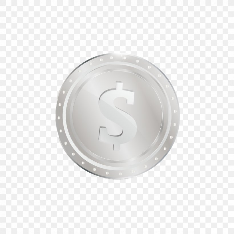 Silver Coin Metal Silver Coin, PNG, 1200x1200px, Silver, Coin, Currency, Metal, Silver Coin Download Free