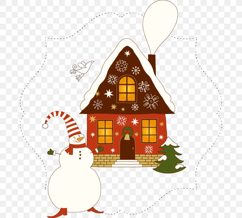 Christmas Card House Clip Art, PNG, 684x738px, Christmas, Apartment, Christmas Card, Christmas Decoration, Christmas Ornament Download Free