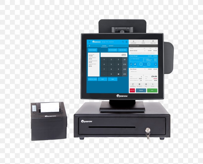 Point Of Sale Business POS Solutions Epos Now Sales, PNG, 1538x1247px, Point Of Sale, Business, Computer Monitor Accessory, Display Device, Electronics Download Free