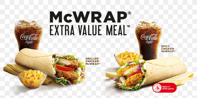 Wrap Fast Food Junk Food Hamburger, PNG, 1200x600px, Wrap, American Food, Brand, Burger King, Chicken Meat Download Free