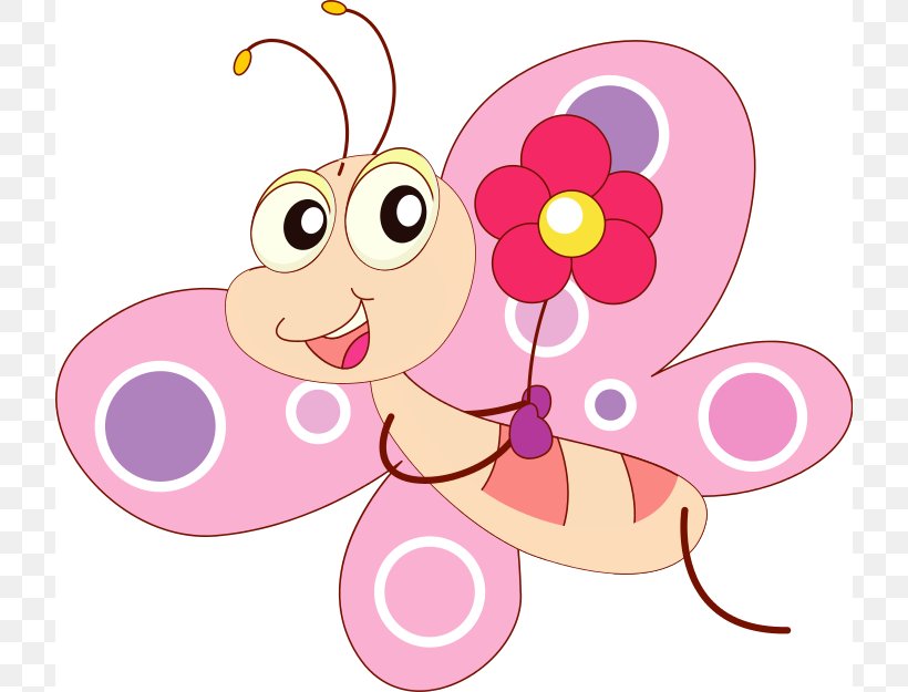 Butterfly Cartoon Clip Art, PNG, 720x625px, Watercolor, Cartoon, Flower, Frame, Heart Download Free