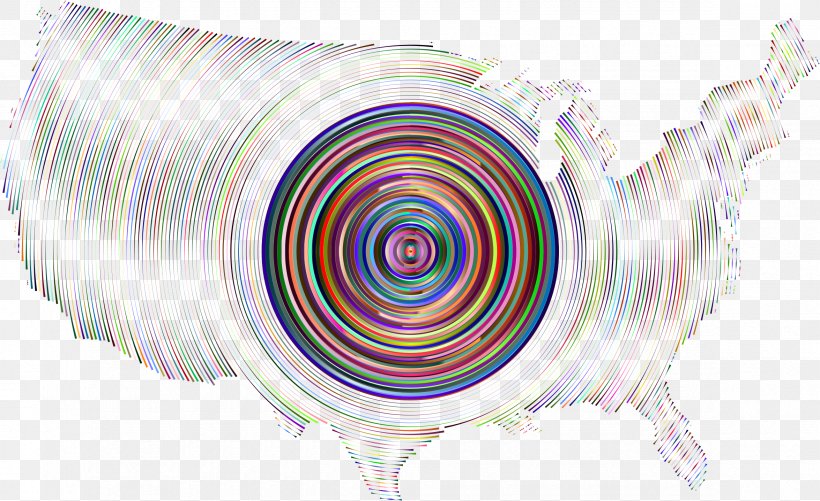 Circle Concentric Objects Clip Art, PNG, 2350x1438px, Concentric Objects, Geometry, Map, Rainbow, Spiral Download Free