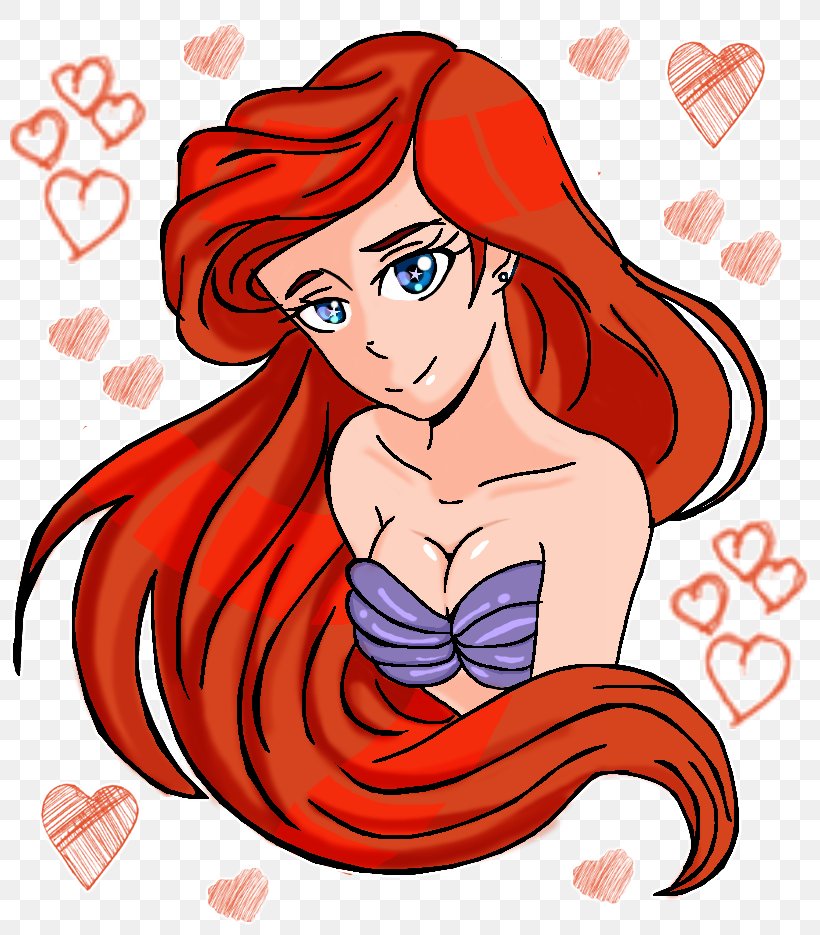 Mermaid Thumb Clip Art, PNG, 800x935px, Watercolor, Cartoon, Flower, Frame, Heart Download Free