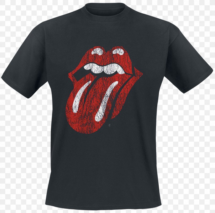 T-shirt The Rolling Stones Merchandising Jung, Brutal, Gutaussehend Rock, PNG, 1200x1189px, Tshirt, Active Shirt, Black, Brand, Clothing Download Free