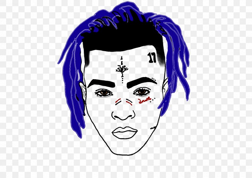 XXXTentacion T-shirt SAD! Broward County, PNG, 1800x1275px, Xxxtentacion, Art, Black Hair, Broward County, Cartoon Download Free