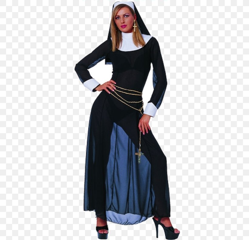 Costume Dress Nun Woman Skirt, PNG, 500x793px, Watercolor, Cartoon, Flower, Frame, Heart Download Free
