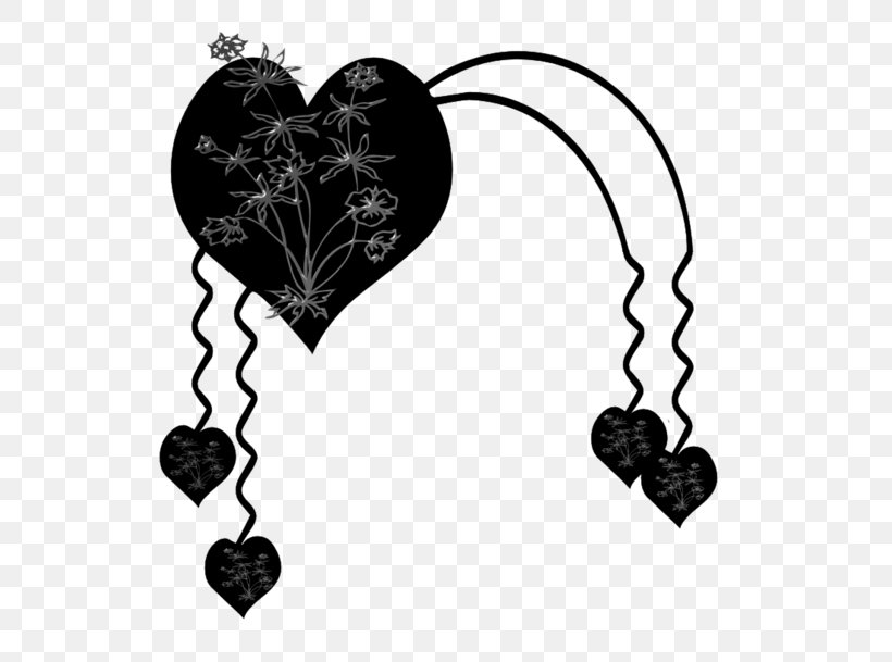 Heart Black Clip Art White, PNG, 600x609px, Watercolor, Cartoon, Flower, Frame, Heart Download Free