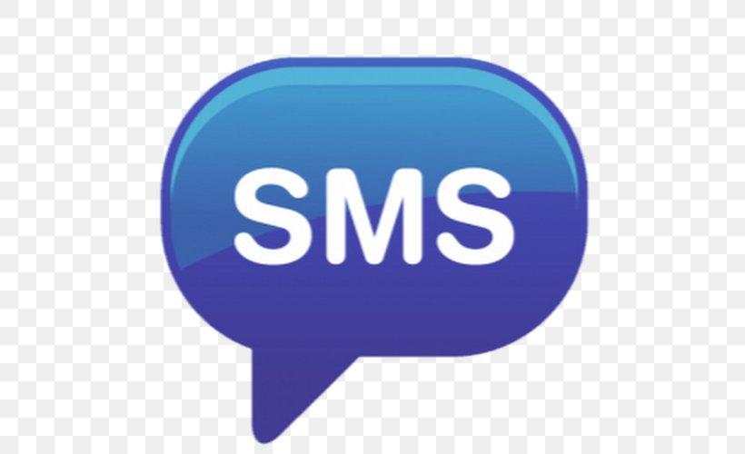 SMS Logo Bulk Messaging Mobile Phones Text Messaging, PNG, 500x500px, Sms, Blue, Brand, Bulk Messaging, Customer Service Download Free