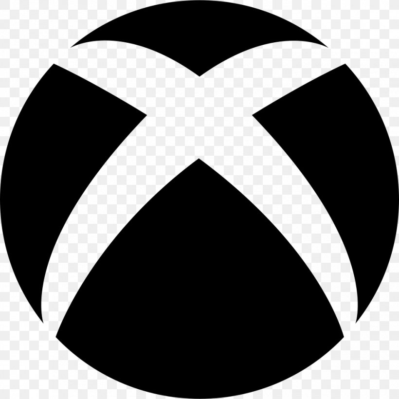 Xbox 360 Logo, PNG, 980x980px, Xbox 360, Black, Black And White, Logo, Monochrome Download Free
