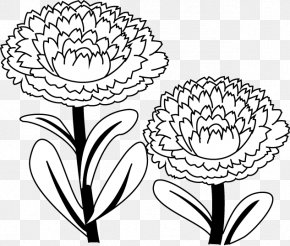 Flower - Floral Design Calendula Officinalis Coloring Book Drawing PNG