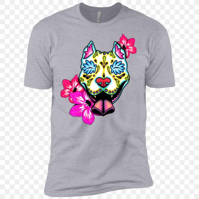 T-shirt Calavera Pit Bull Goldendoodle Clothing, PNG, 1155x1155px, Tshirt, Active Shirt, Brand, Calavera, Clothing Download Free