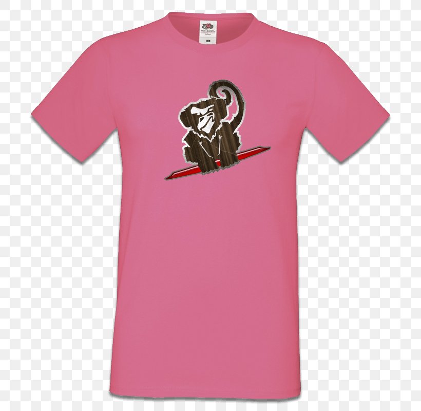 T-shirt Sleeve Pink M Neck Font, PNG, 800x800px, Tshirt, Animal, Brand, Clothing, Magenta Download Free