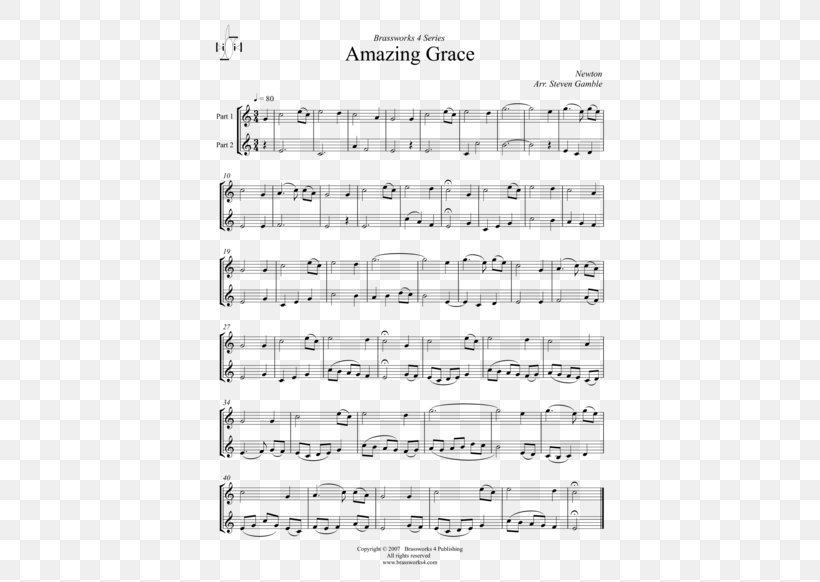 Amazing Grace Musical Note Trumpet Song Part, PNG, 450x582px, Watercolor, Cartoon, Flower, Frame, Heart Download Free