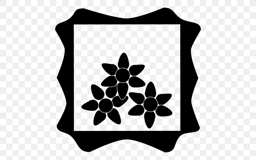 Clip Art Leaf Pattern Flower Plants, PNG, 512x512px, Leaf, Black, Black And White, Flora, Flower Download Free