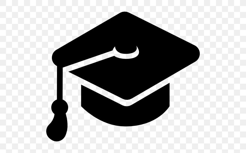 College Graduation Ceremony University Student, PNG, 512x512px, College, Academic Degree, Black And White, Education, Graduate University Download Free