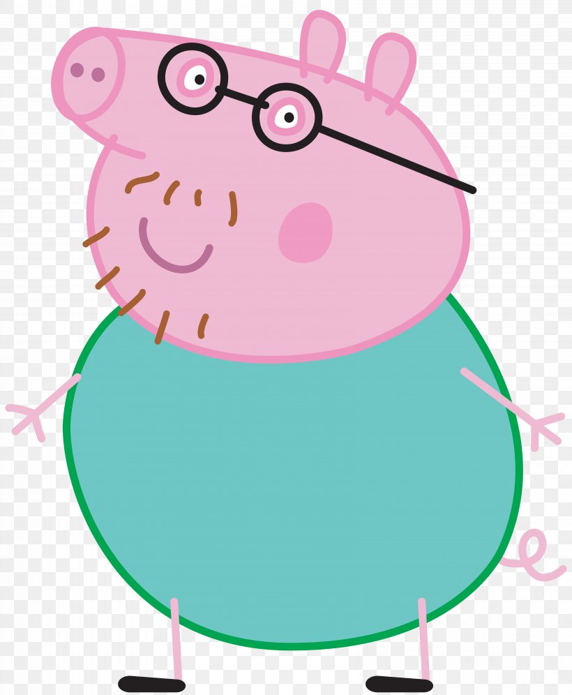 Daddy Pig Mummy Pig Granny Pig Grandpa Pig, PNG, 6581x8000px, Daddy Pig, Area, Artwork, Cartoon, Child Download Free