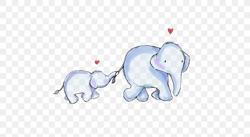 Elephant Mother Infant Clip Art, PNG, 564x451px, Watercolor, Cartoon, Flower, Frame, Heart Download Free