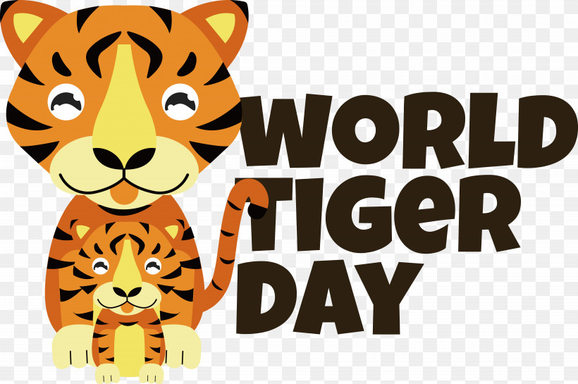 Tiger Cartoon Young Mother With Baby Teacher, PNG, 8940x5949px, Tiger, Cartoon, Logo, Teacher, Vector Download Free