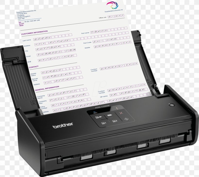 Image Scanner Automatic Document Feeder Wireless Standard Paper Size, PNG, 2999x2666px, Image Scanner, Automatic Document Feeder, Document, Dots Per Inch, Electronic Device Download Free