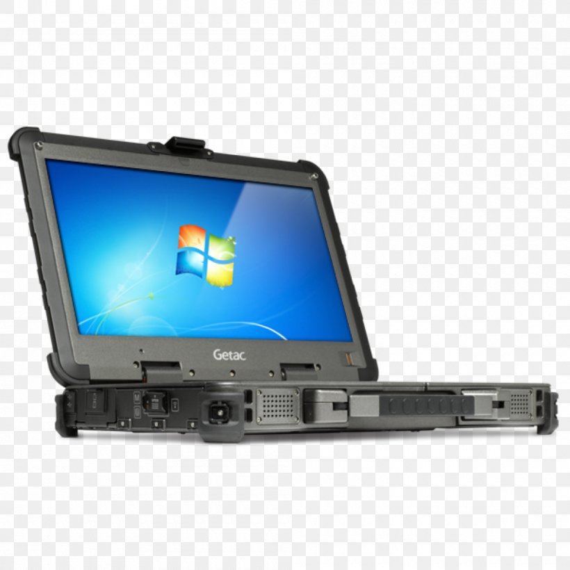 Laptop Rugged Computer Getac Intel MIL-STD-810, PNG, 1000x1000px, Laptop, Computer, Computer Hardware, Display Device, Electronic Device Download Free