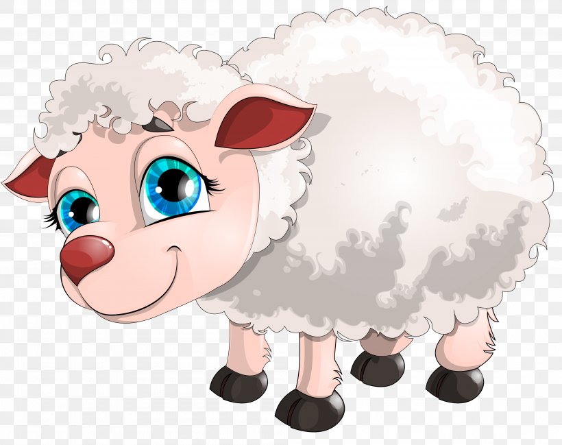 Sheep Cattle Clip Art, PNG, 3999x3168px, Sheep, Art, Cartoon, Cattle, Counting Sheep Download Free