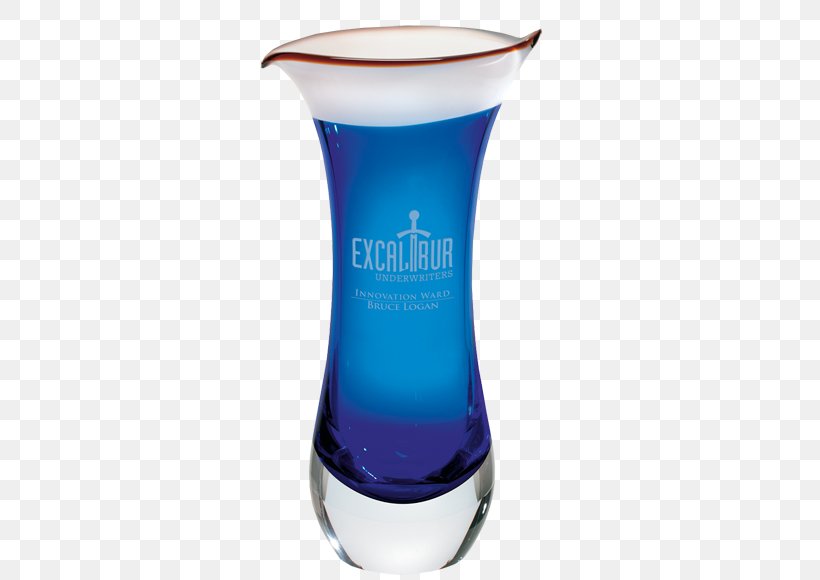 Award Glass Art Vase Blue, PNG, 580x580px, Award, Art Glass, Blue, Calla Lily, Cobalt Blue Download Free