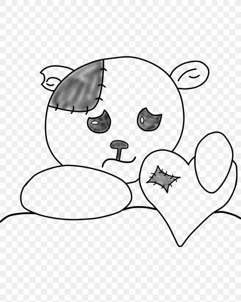 Bear Drawing Sketch, PNG, 900x1125px, Watercolor, Cartoon, Flower, Frame, Heart Download Free