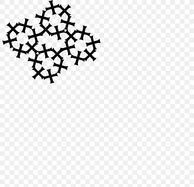 Cross Pattée Geometry Pattern, PNG, 800x792px, Cross, Area, Axial Symmetry, Black, Black And White Download Free