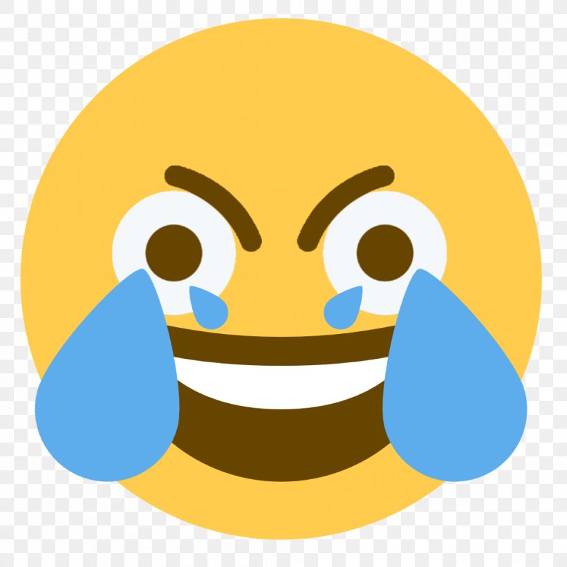Face With Tears Of Joy Emoji Laughter Crying Emoticon, PNG, 1000x1000px, Emoji, Beak, Crying, Emojipedia, Emoticon Download Free